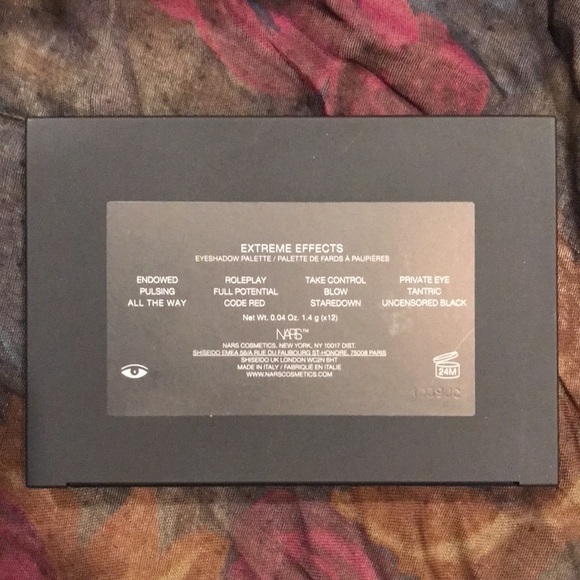 Brand New NARS Extreme Effects Eyeshadow Palette Limited Edition Shimmer Matte - Picture 7 of 10